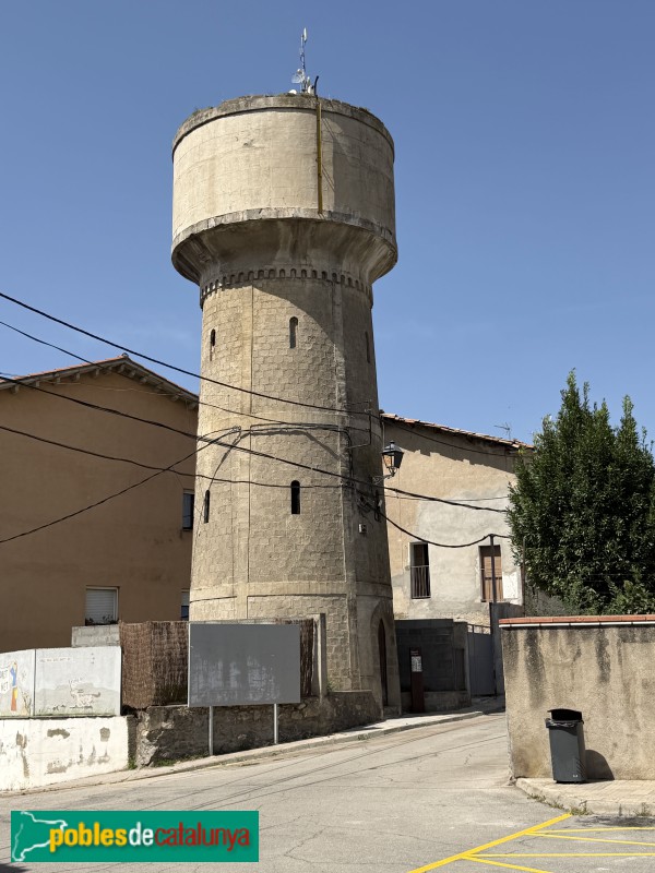 Sant Vicenç de Torelló - Dipòsit d'aigua municipal