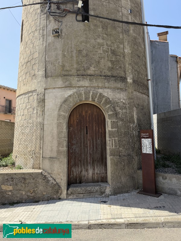 Sant Vicenç de Torelló - Dipòsit d'aigua municipal