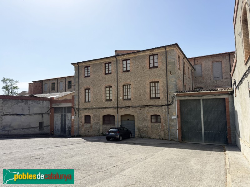 Sant Vicenç de Torelló - Colònia Vila-seca. Fàbrica