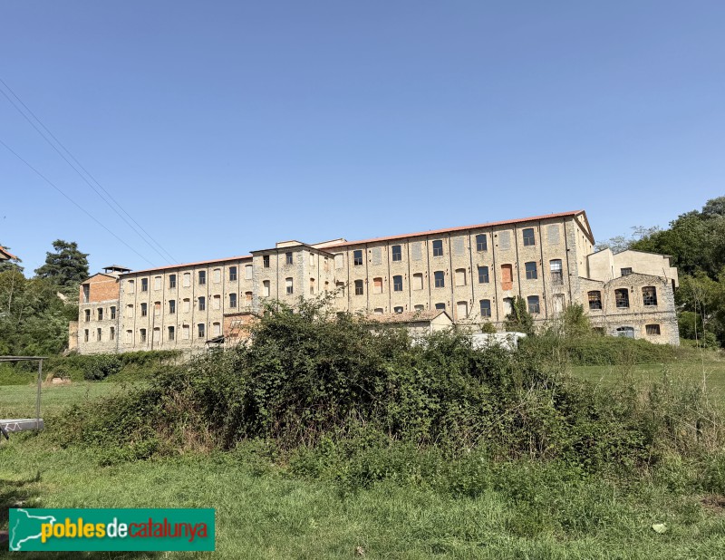 Sant Vicenç de Torelló - Colònia Vila-seca. Fàbrica