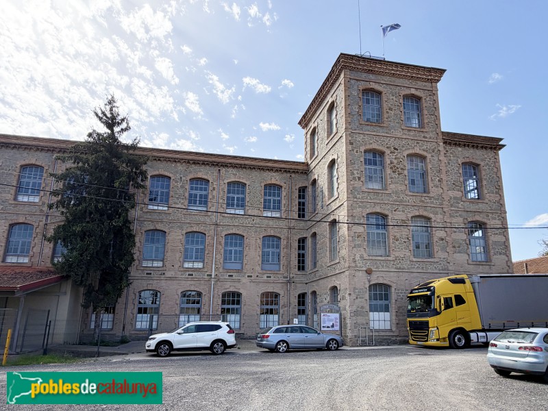 Sant Vicenç de Torelló - Colònia Borgonyà. Fàbrica antiga (Foto: Albert Esteves, 2026) Sant Vicenç de Torelló - Colònia Borgonyà. Fàbrica antiga