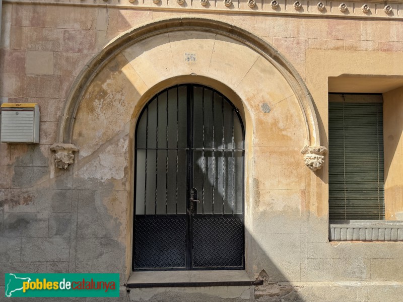 Sant Vicenç de Torelló - Colònia Borgonyà. Escola de nens i rectoria