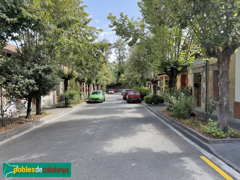 Sant Vicenç de Torelló - Colònia Borgonyà. Habitatges dels treballadors (Foto: Albert Esteves, 2026) Sant Vicenç de Torelló - Colònia Borgonyà. Habitatges dels treballadors