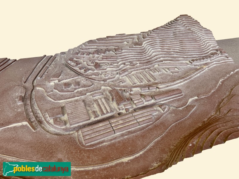 Sant Vicenç de Torelló - Colònia Borgonyà. Maqueta (Foto: Albert Esteves, 2026) Sant Vicenç de Torelló - Colònia Borgonyà. Maqueta