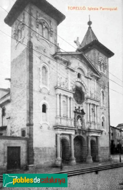 Torelló - Església de Sant Feliu (inicis segle XX) Torelló - Església de Sant Feliu (inicis segle XX)