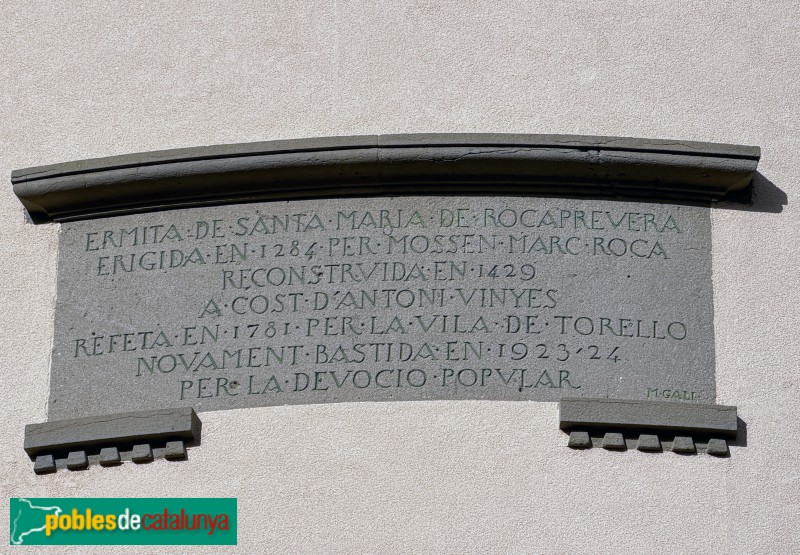 Torelló - Santuari de Rocaprevera