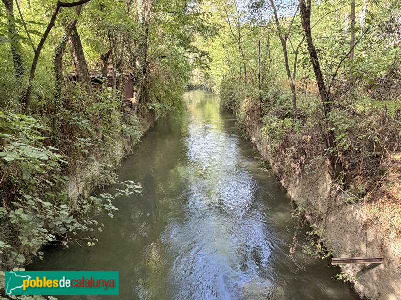 Torelló - Colònia la Coromina. Canal (Foto: Albert Esteves, 2026) Torelló - Colònia la Coromina. Canal