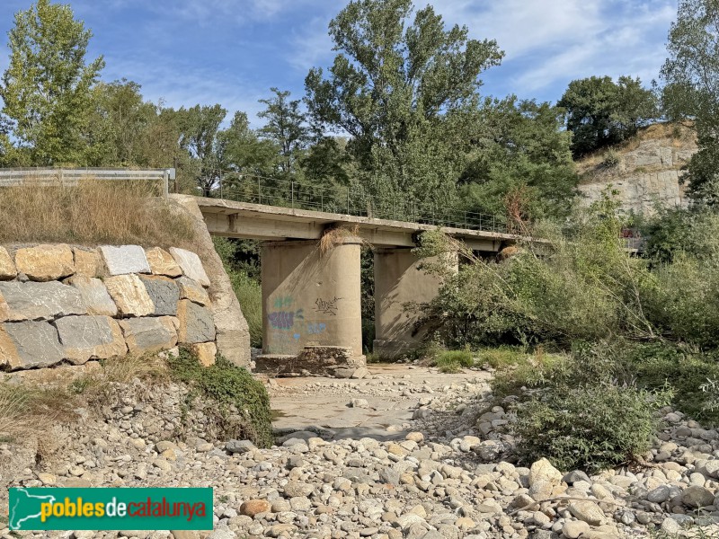 Torelló - Colònia la Coromina. Pont sobre el Ter (Foto: Albert Esteves, 2026) Torelló - Colònia la Coromina. Pont sobre el Ter