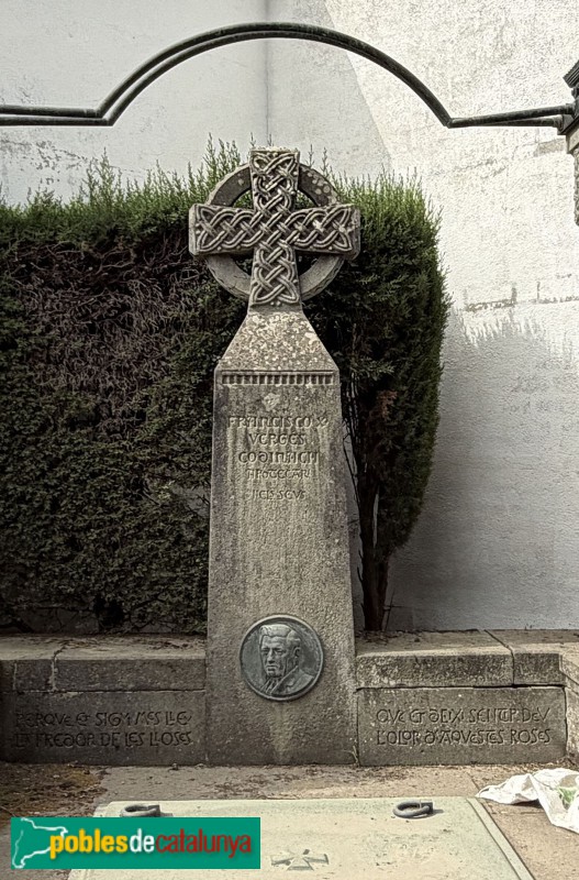 Torelló - Cementiri. Panteó Vergés