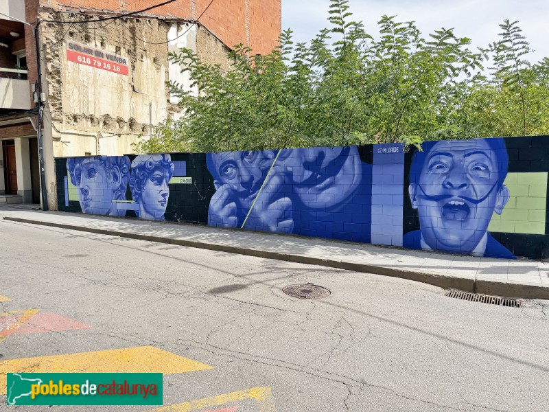 Torelló - Mural Dalí