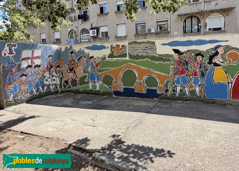 Castellbell i el Vilar - Mural de 1714