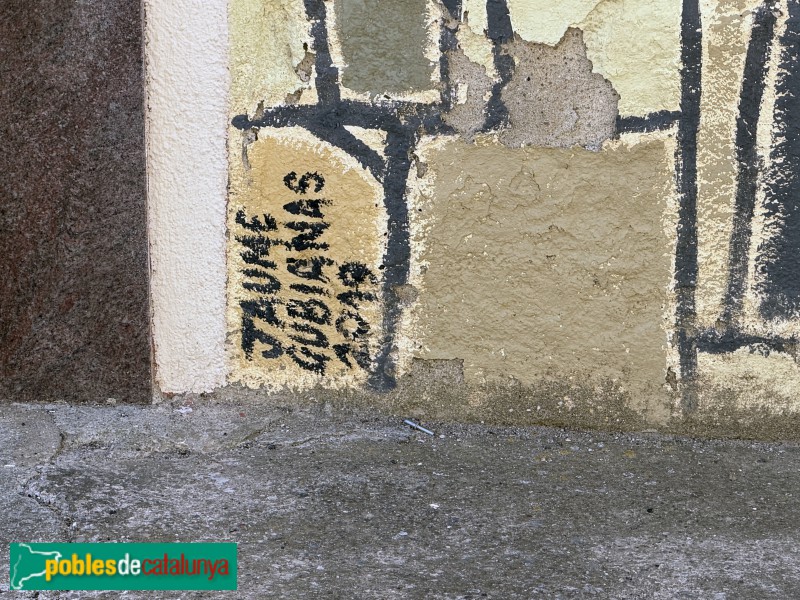 Castellbell i el Vilar - Mural del guerriller Mansuet Boxó