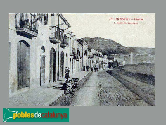 Castellbell i el Vilar - Colònia Borràs a inicis del segle XX (Foto: Albert Esteves, 2026) Castellbell i el Vilar - Colònia Borràs a inicis del segle XX