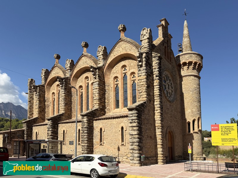 Castellbell i el Vilar - Església de la Sagrada Família de la Bauma (Foto: Albert Esteves, 2026) Castellbell i el Vilar - Església de la Sagrada Família de la Bauma