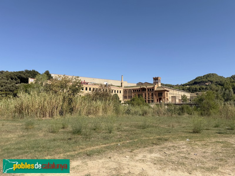 Castellbell i el Vilar - Colònia la Bauma. Fàbriques
