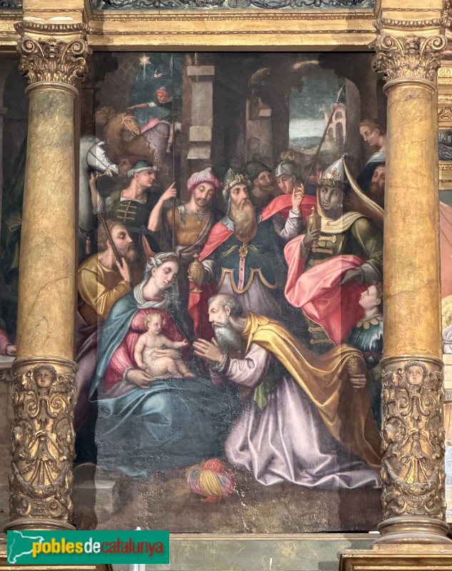 Palamós - Església de Santa Maria del Mar. Retaule major