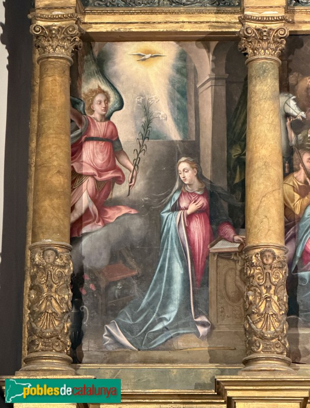 Palamós - Església de Santa Maria del Mar. Retaule major