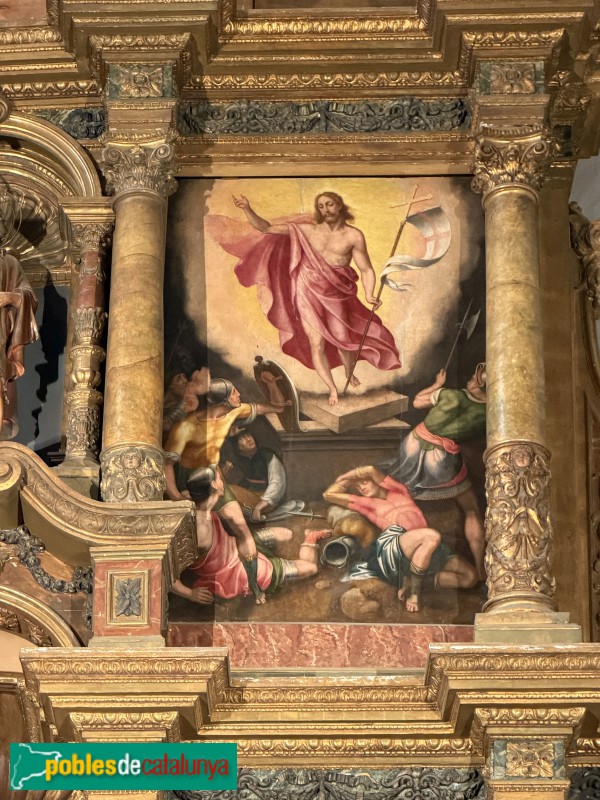 Palamós - Església de Santa Maria del Mar. Retaule major