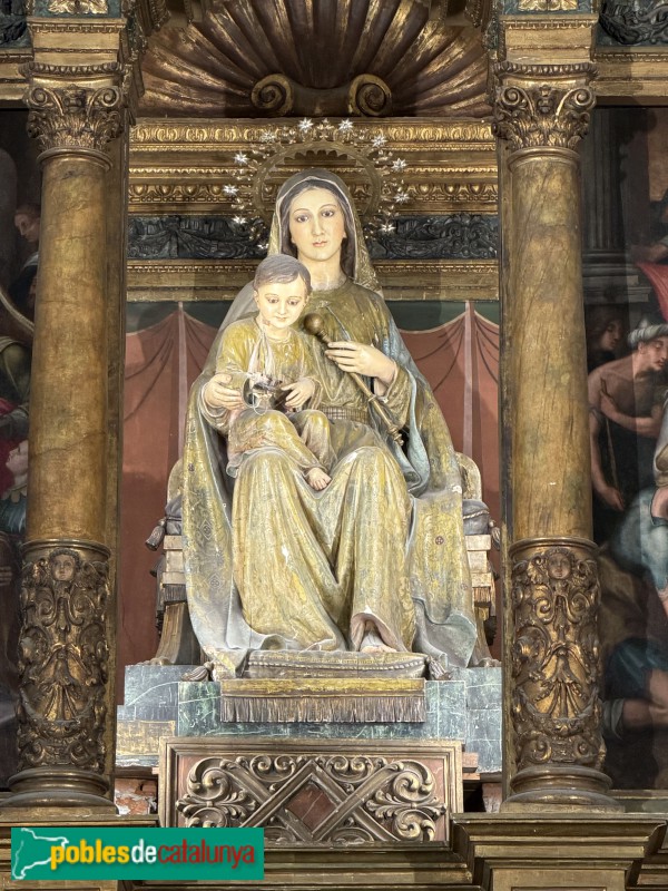 Palamós - Església de Santa Maria del Mar. Retaule major