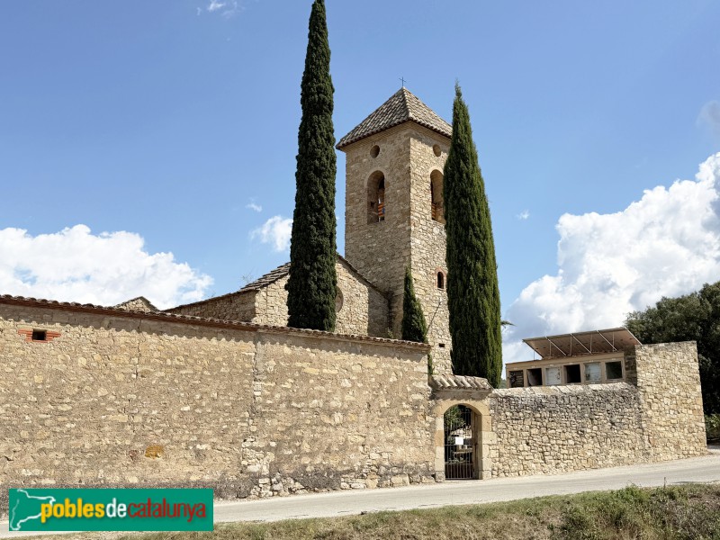Marganell - Església de Sant Esteve (Foto: Albert Esteves, 2026) Marganell - Església de Sant Esteve
