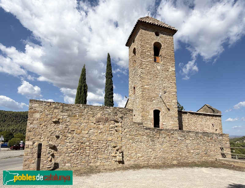 Marganell - Església de Sant Esteve (Foto: Albert Esteves, 2026) Marganell - Església de Sant Esteve