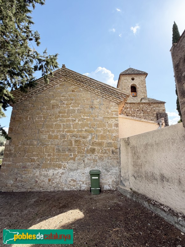 Marganell - Església de Sant Esteve (Foto: Albert Esteves, 2026) Marganell - Església de Sant Esteve