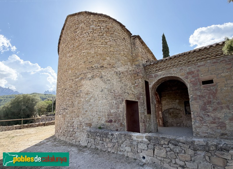 Marganell - Església de Sant Esteve (Foto: Albert Esteves, 2026) Marganell - Església de Sant Esteve
