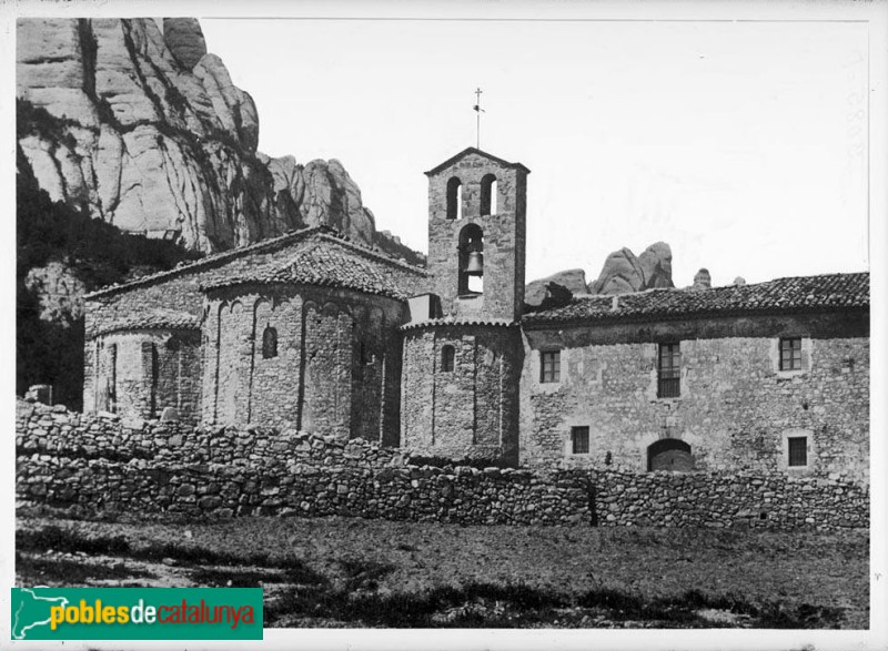 Marganell - Església de Santa Cecília de Montserrat