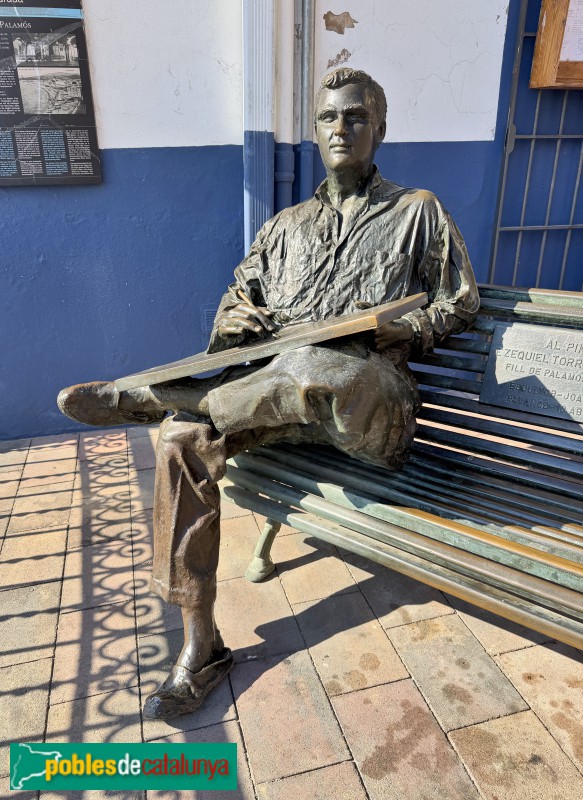 Palamós - Homenatge al pintor Ezequiel Torroella