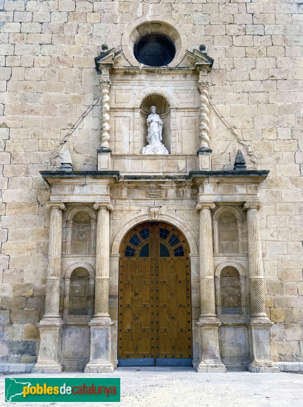 Tivissa - Església de Sant Jaume. Portada
