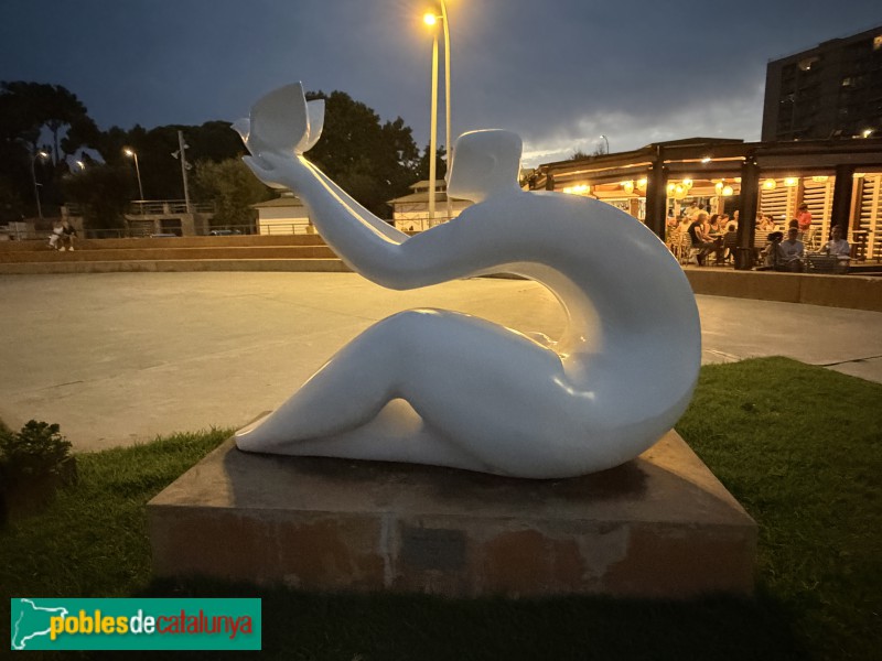 Sant Antoni de Calonge - Escultura <i>Home de Pau</i>