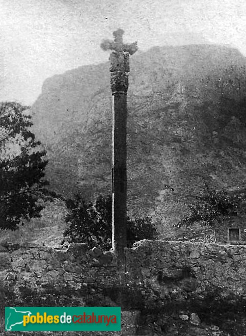 Tivissa - Creu de la Font Vella. Inicis del segle XX