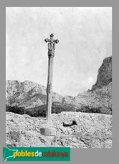 Tivissa - Creu de la Font Vella. Inicis del segle XX