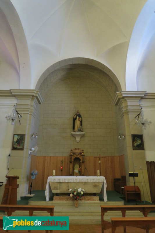 Tivissa - Sant Domènec de la Serra d'Almos (Foto: Fortià Arquitectes -invarquit.gencat.cat-, 2021) Tivissa - Sant Domènec de la Serra d'Almos