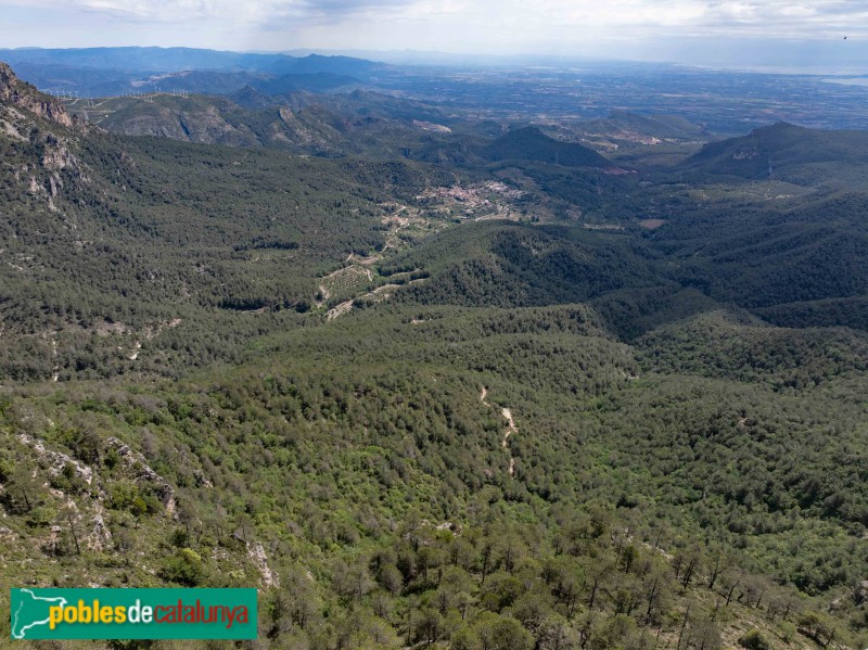 El Baix Camp des de la Mola de Llaberia