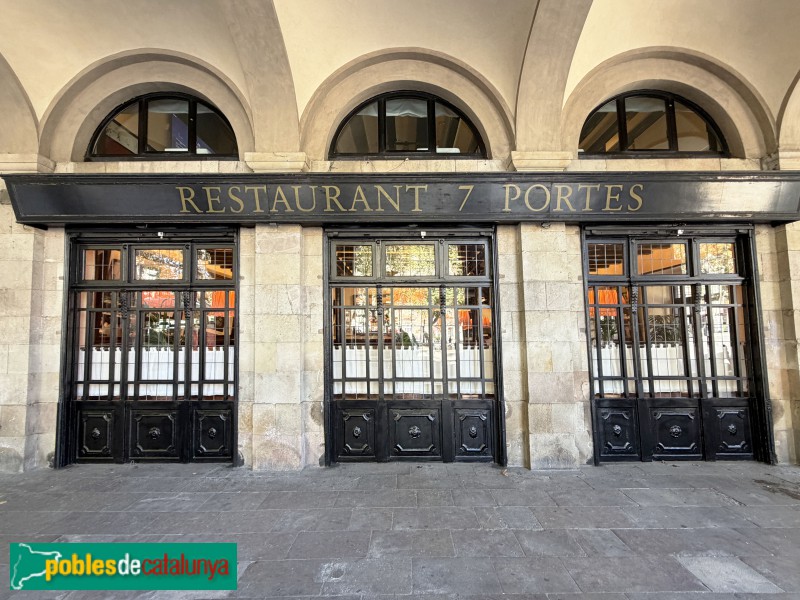 Barcelona - Restaurant Les 7 Portes