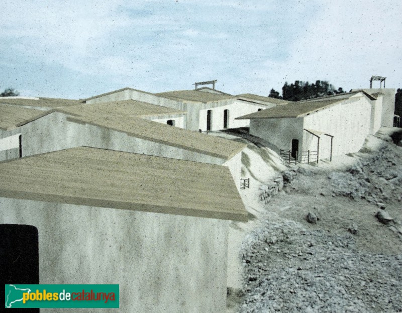 Vinebre - Recreació del poblat ibèric de Sant Miquel