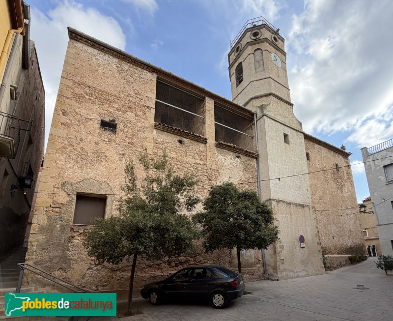 La Torre de l'Espanyol - Església de Sant Jaume (Foto: Albert Esteves, 2026) La Torre de l'Espanyol - Església de Sant Jaume