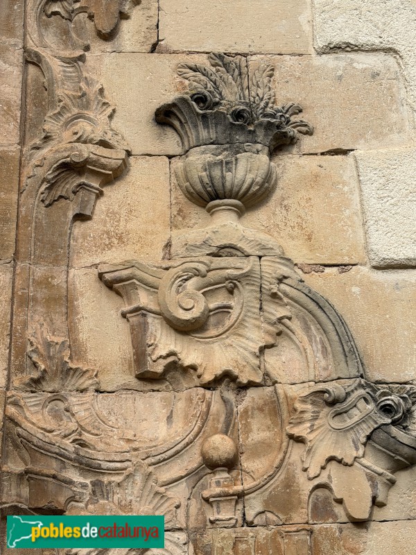 La Torre de l'Espanyol - Església de Sant Jaume. Portada