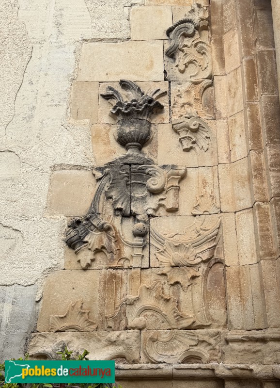 La Torre de l'Espanyol - Església de Sant Jaume. Portada