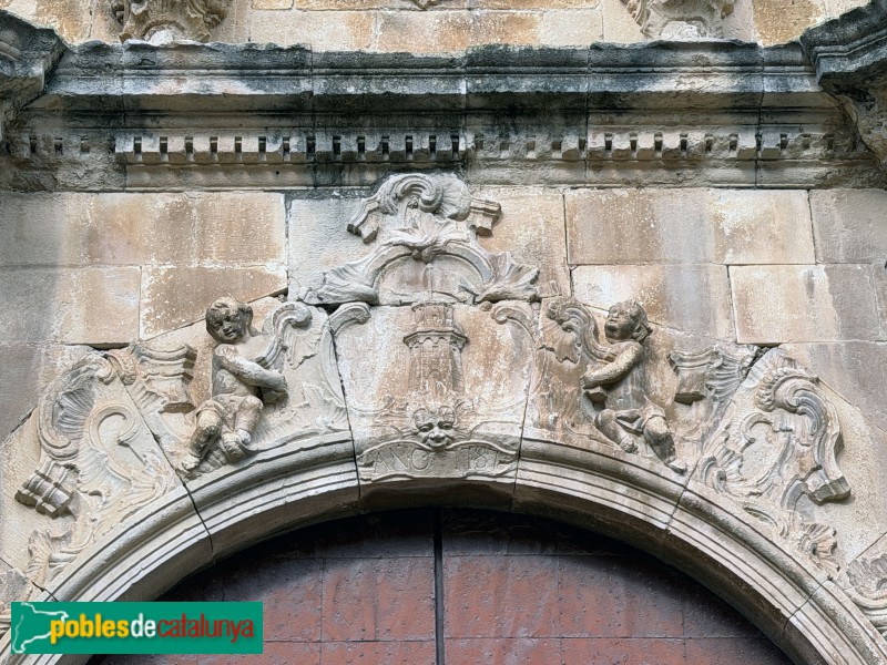 La Torre de l'Espanyol - Església de Sant Jaume. Portada
