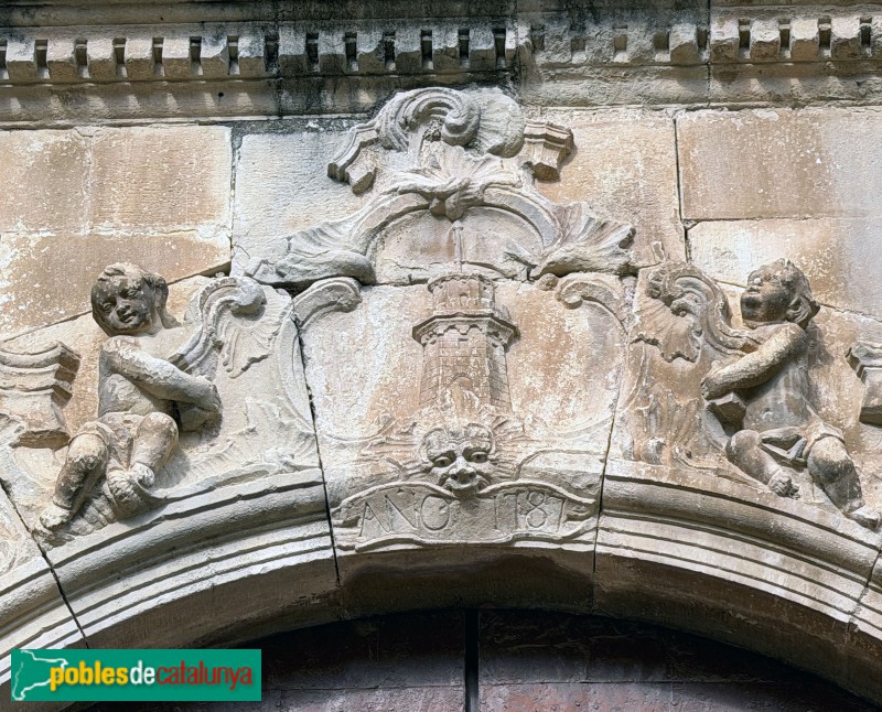 La Torre de l'Espanyol - Església de Sant Jaume. Portada