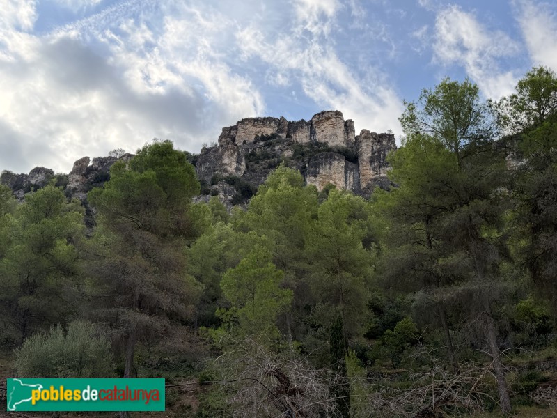 La Torre de l'Espanyol - Serra del Tormo sobre l'rmita de Sant Antoni