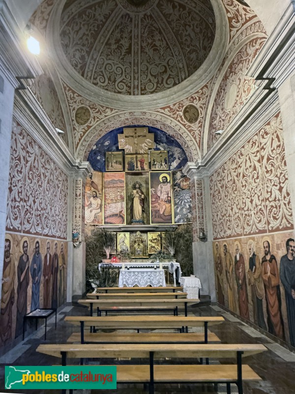 Ascó - Església de Sant Joan Baptista. Capella del Santíssim (Foto: Albert Esteves, 2026) Ascó - Església de Sant Joan Baptista. Capella del Santíssim