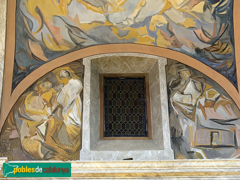 Ascó - Església de Sant Joan Baptista. Pintures