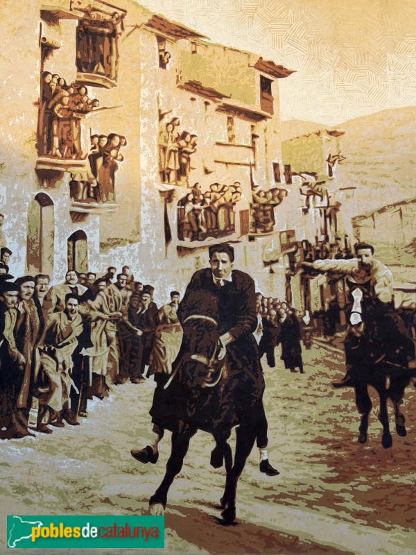 Ascó - Mural de la Festa de Sant Antoni