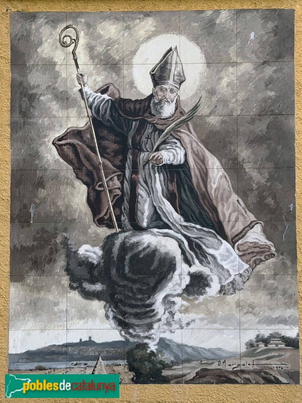 Ascó - Mural de Sant Pere Màrtir