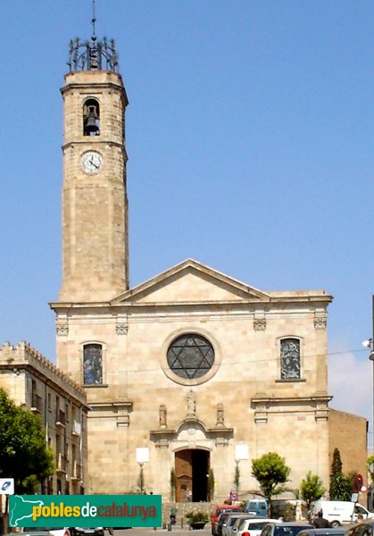 Badalona - Església de Santa Maria (Foto: Albert Esteves, 2006) Badalona - Església de Santa Maria