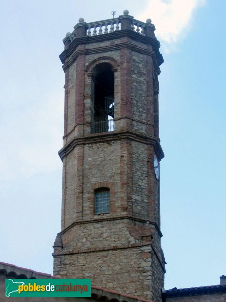 Collbató - Campanar església (Foto: Albert Esteves, 2006) Collbató - Campanar església