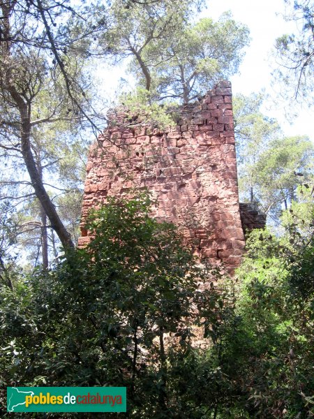 Cervelló - Castell. Torre. (Foto: Albert Esteves, 2006) Cervelló - Castell. Torre.